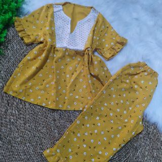 Set hoa nhí lững babydoll