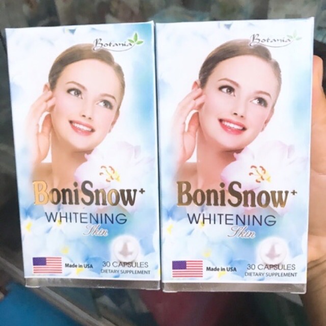 Viên uống trắng da Bonisnow - Hộp 30 viên | BigBuy360 - bigbuy360.vn