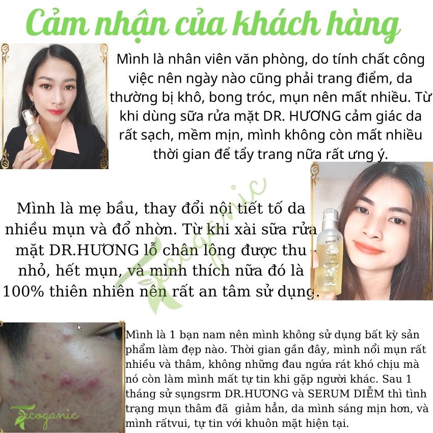 Freeship Sữa Rửa Mặt Dr Hương Thanh Mộc Hương | BigBuy360 - bigbuy360.vn