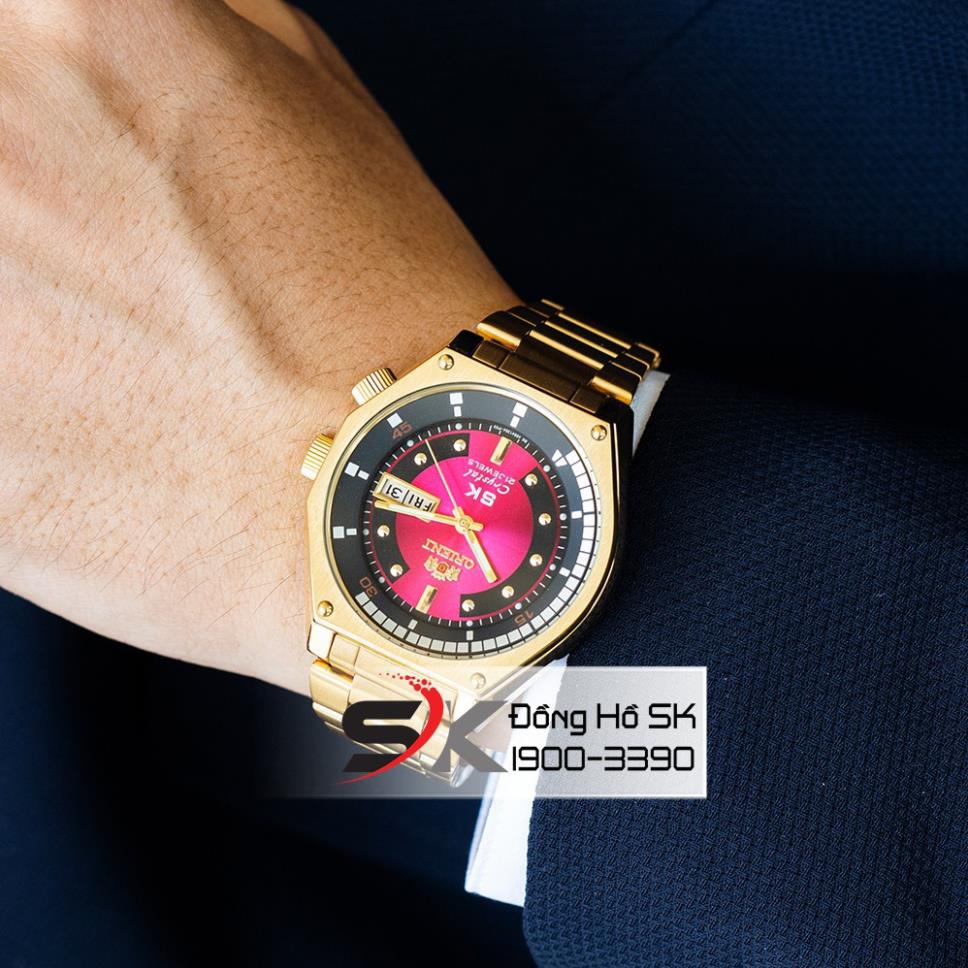 Đồng Hồ Cơ Nam Orient SK Mặt Lửa Automatic FEMAL002H9