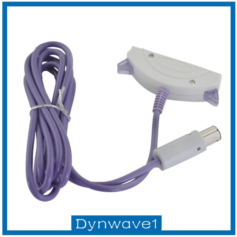 [DYNWAVE1] 5.9ft Link Cable Cord for Gameboy Advance to for GameCube Purple