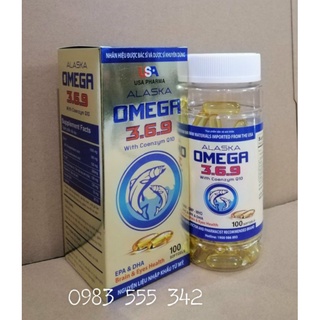 Alaska omega 369 tăng cường thị lực, giảm nguy cơ bệnh tim mạch.
