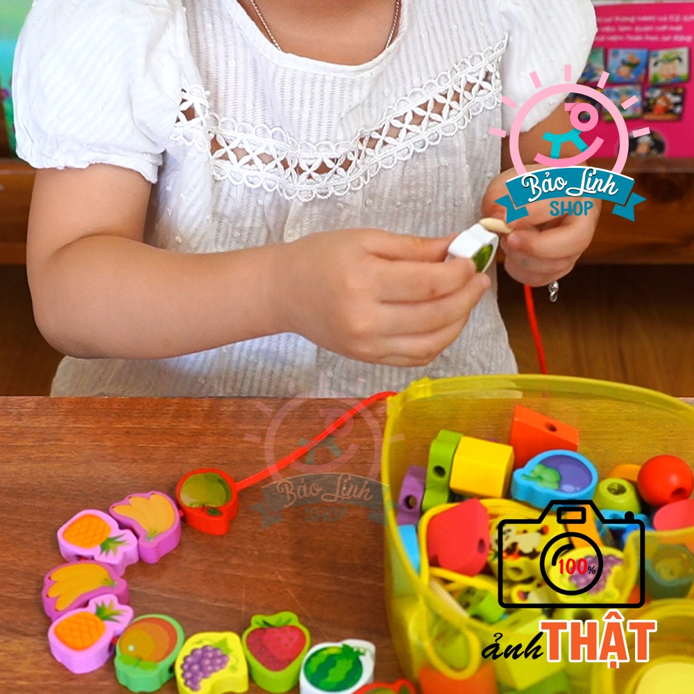 Xâu hạt trái tim thông minh| Đồ chơi an toàn