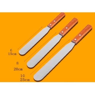 Dao chà láng thẳng cán gỗ 15cm-20cm-25cm