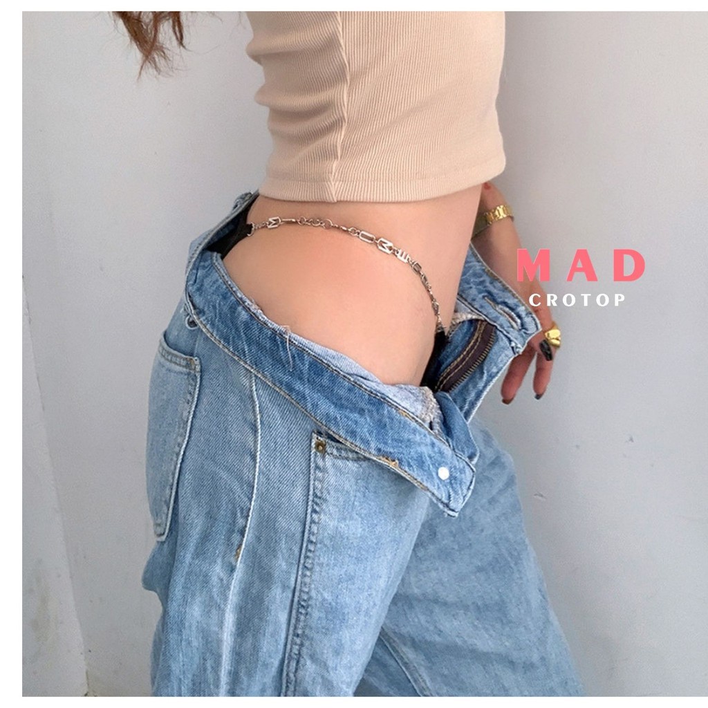 Quần Lót Lọt Khe Phối Xích Bên Hông Sexy Quyến Rũ Ngây Ngất MadCrotop QLK100 | BigBuy360 - bigbuy360.vn