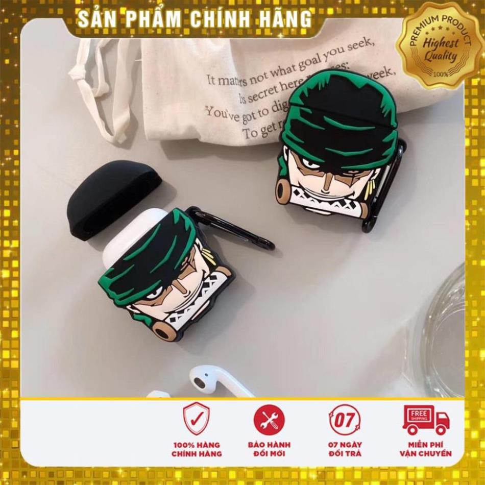 VỎ BỌC AIRPODS ZORO ONE PIECE Case Tai Nghe Không Dây Airpods 1/ 2/ i12/ Pro - Cheap Case Store