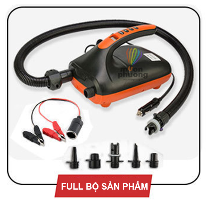 Bơm sup điện bơm thuyền hơi 12v cổng sạc xe hơi chuyên dụng công suất cao - MUÔN PHƯƠNG SHOP