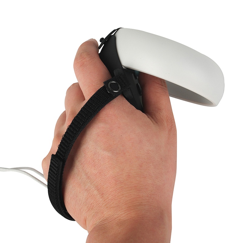 Vỏ Bọc Bảo Vệ Tay Cầm Điều Khiển Chơi Game Quest 2 VR Có Dây Đeo Cổ Tay