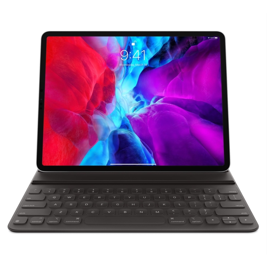 MỚI NGUYÊN 100% - Bao Da Kèm Bàn Phím Smart Keyboard Folio Cho Ipad Air 4 / Pro 11 Inch Gen 1 Gen 2 Gen 3