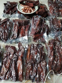 Thịt trâu gác bếp