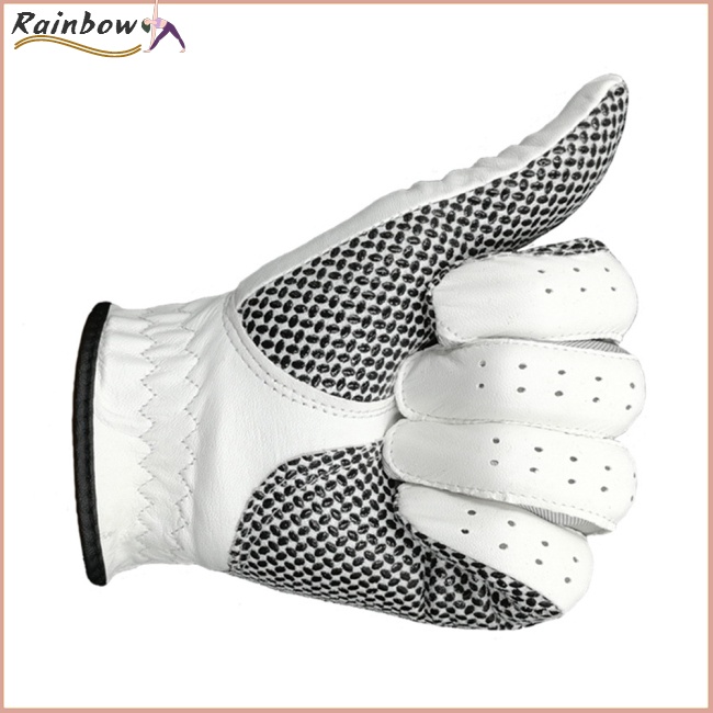 Găng Tay Da Cừu Chơi Golf Chống Trượt Thoáng Khí Cho Nam