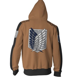 Áo khoác nỉ anime Attack on Titan
