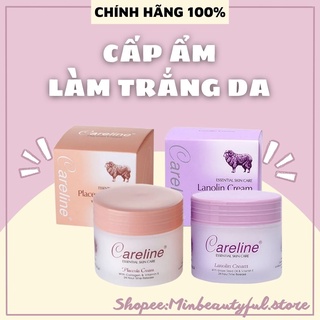 Kem dưỡng ẩm mỡ cừu , nhau thai cừu Careline Lanolin/Placenta Cream, Úc cho mọi lứa tuổi