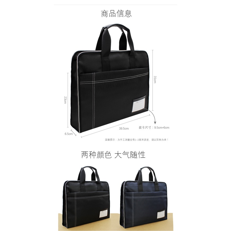 Túi Xách Công Sở Vải Oxford Canvas Sức Chứa Lớn Cho Nam | BigBuy360 - bigbuy360.vn