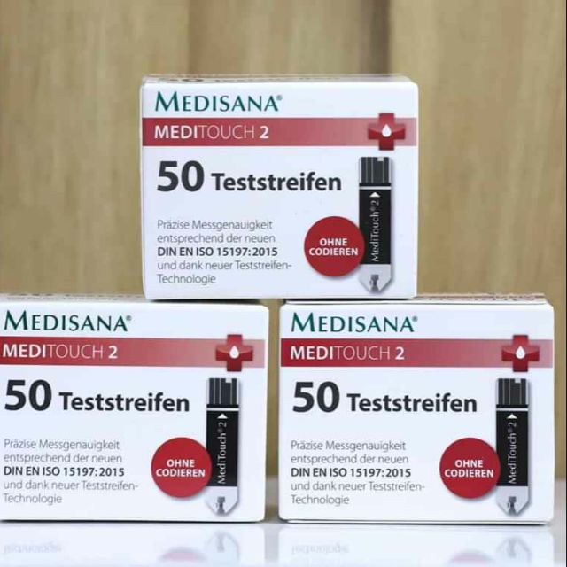 Que thử tiểu đường medisana cùng hãng