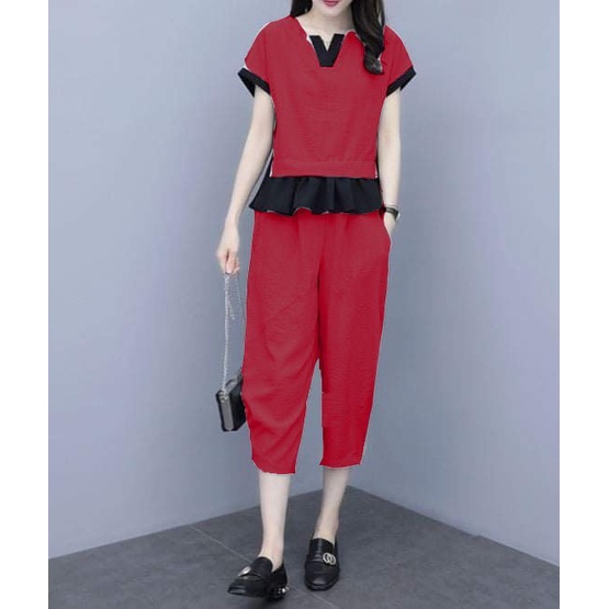 ĐỒ BỘ LỬNG THUN CÁT HÀN MẶC NHÀ- TK79MN