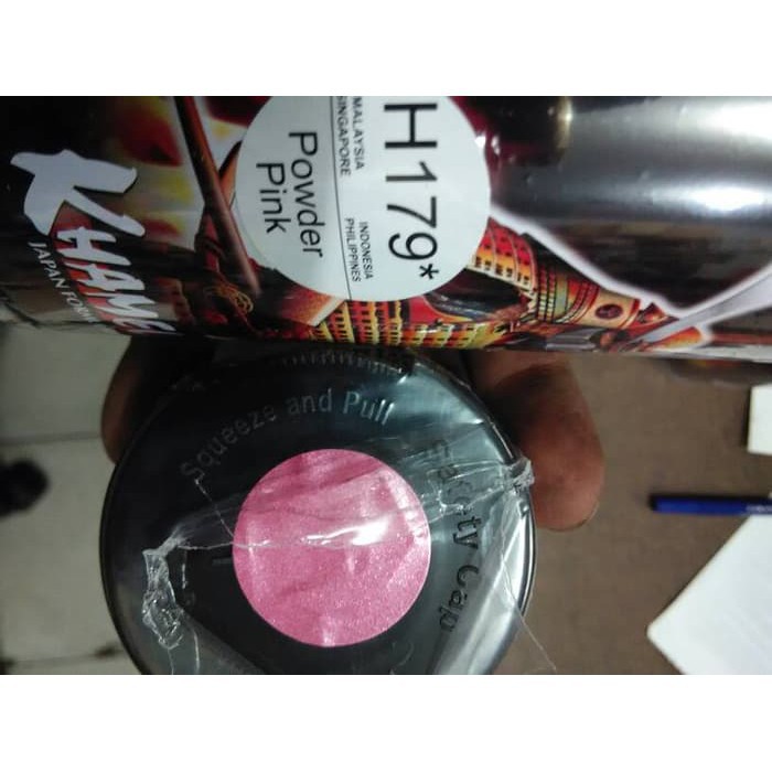 [Freeship đơn 50k] H179 _ Sơn xit Samurai H179 màu hồng phấn Honda _Powder Pink màu bền, đẹp