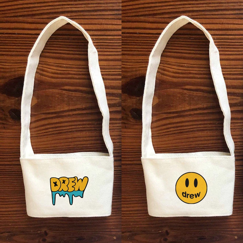 Túi treo ly cốc (cup holder) canvas in hình hot trend Tiệm Nhà Pony PZ01 (nhiều size)