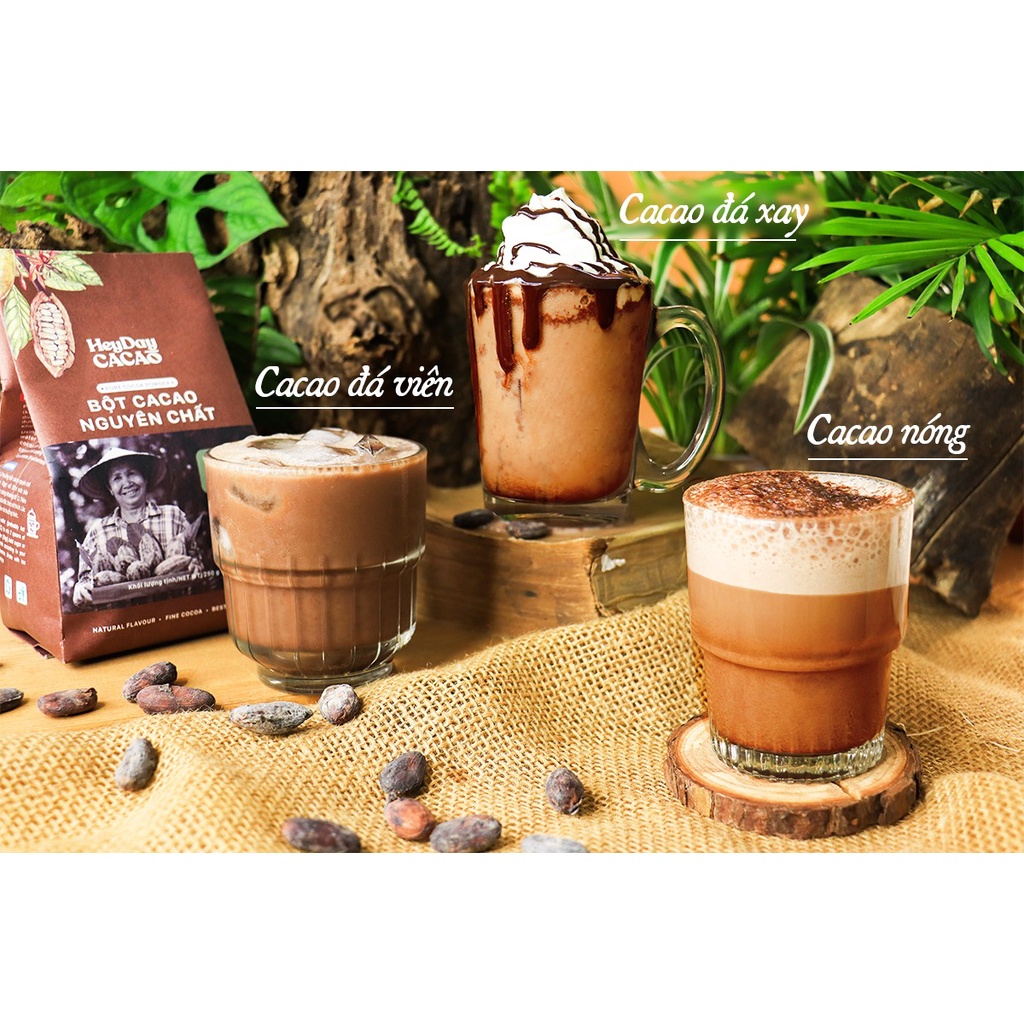Bột ca cao nguyên chất Origin (Heyday Cacao)