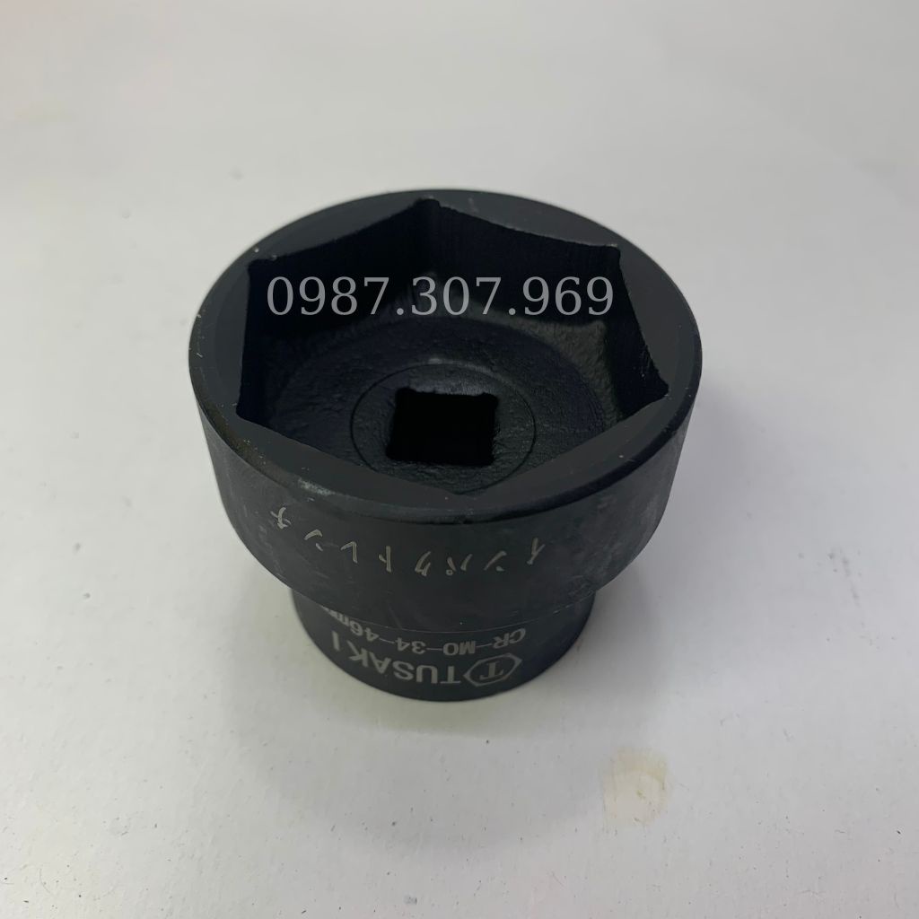 Đầu khẩu 1/2 Bắn Côn TUSAKI-JAPAN 2 Đầu 34-46 Không Cần Sử Dụng Đầu Chuyển Thép CR-MO