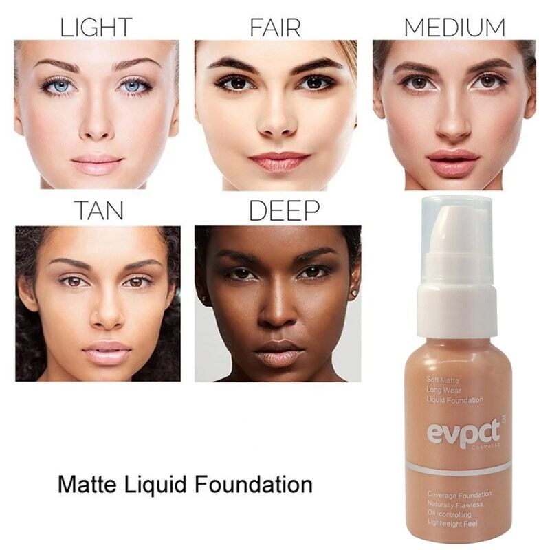 [Hàng mới về] Kem nền BB dạng lỏng màu lì độ che phủ cao lâu trôi chống thấm nước kiềm dầu 24 giờ cho mặt 30ml | BigBuy360 - bigbuy360.vn