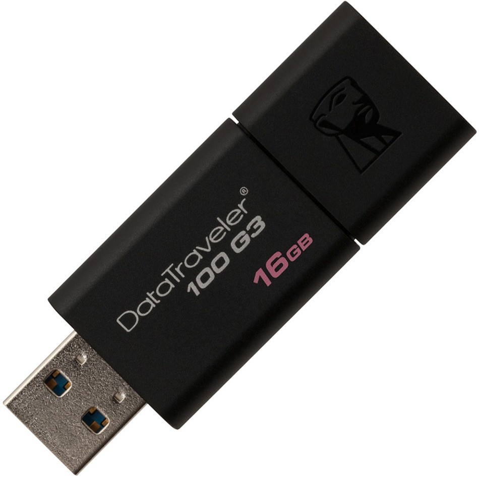 USB Kingston 3.0 DataTraveler 100G3 16GB - Hàng nhập khẩu bảo hành 5 năm!