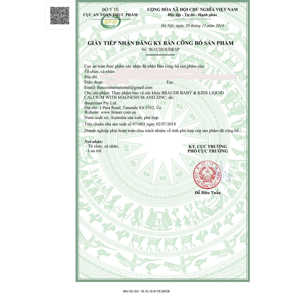 Siro Canxi, Kẽm Brauer Baby & Kids Liquid Calcium with Magnesium & Zinc Úc cho trẻ trên 1 tuổi