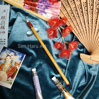 Cọ Hồng Đậu - hãng Bút Ý Hiên (có sẵn)