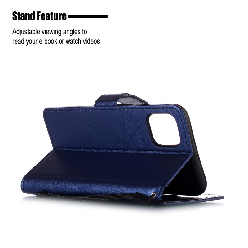 Bao da điện thoại mềm dạng ví gập có ngăn đựng thẻ cho iphone 11 pro xr xs max 6s plus 7 plus 8 plus SE2 | BigBuy360 - bigbuy360.vn