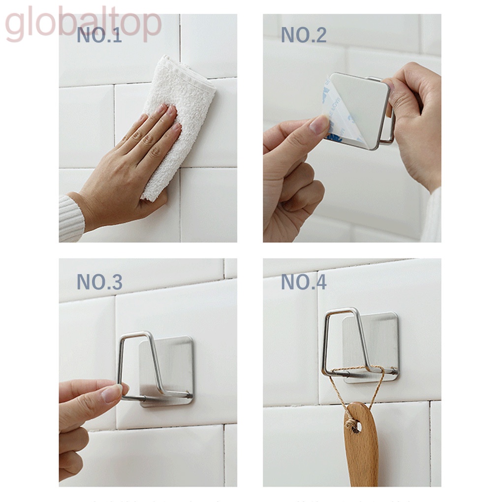 Giá để miếng bọt biển rửa chén bằng thép không gỉ tiện dụng cho nhà bếp