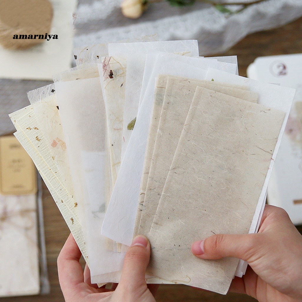Set 30 Tờ Giấy Màu Sắc Cổ Điển Dùng Để Trang Trí Sổ Tay Diy