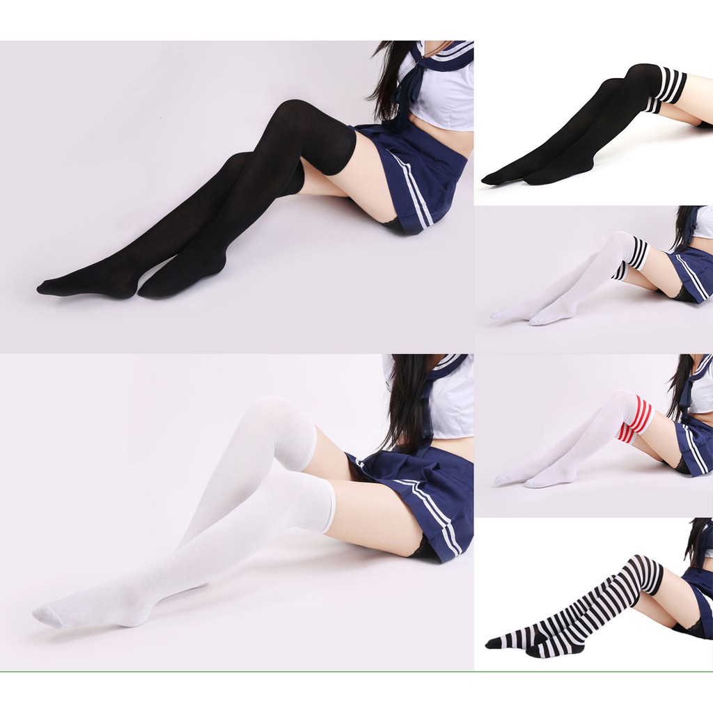 [CÓ SẴN] Tất đùi học sinh Nhật Bản/ Hàn Quốc/ cosplay | BigBuy360 - bigbuy360.vn