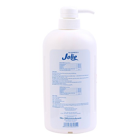 SỮA TẮM DƯỠNG LÔNG, DƯỠNG DA BIO JOLIE 500ML