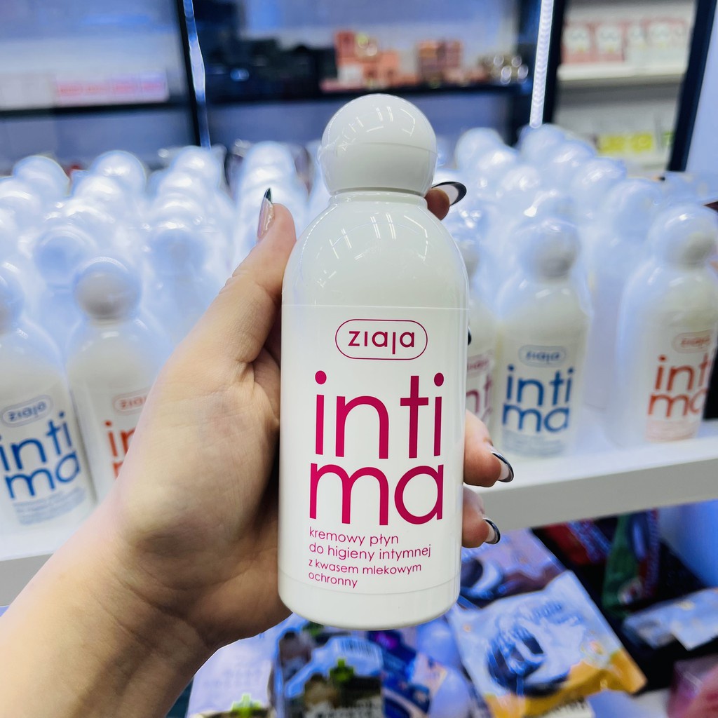 Dung dịch vệ sinh phụ nữ Intima Ziaja Ba Lan size 200ml &amp; 500ml - Nhập khẩu chính hãng Ba Lan