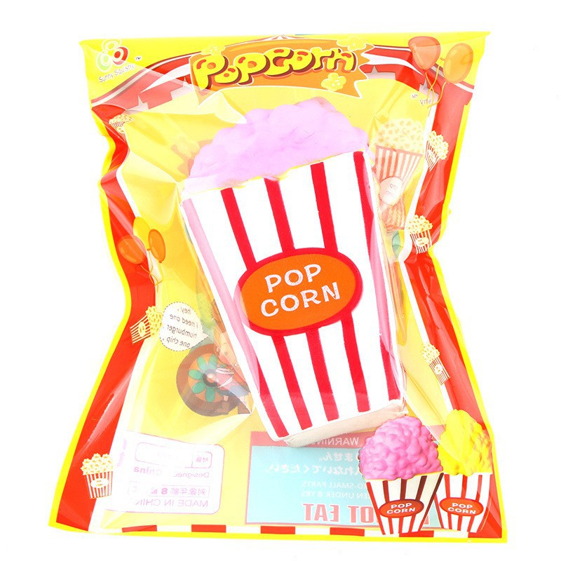 Chính hãng Sunny Squishy - Bỏng ngô popcorn (15x7x7cm) galahet shop
