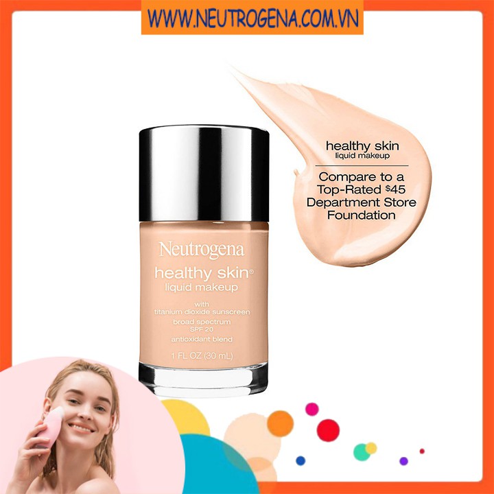 Kem Nền Neutrogena Healthy Skin Liquid Makeup SPF20 (30ml) . Nude (40)