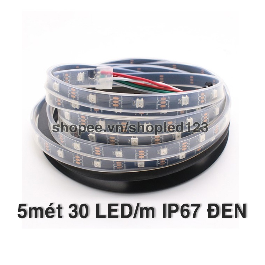 Dây Đèn led WS2812B ARGB ws2812 dài 5M 30Led/1m