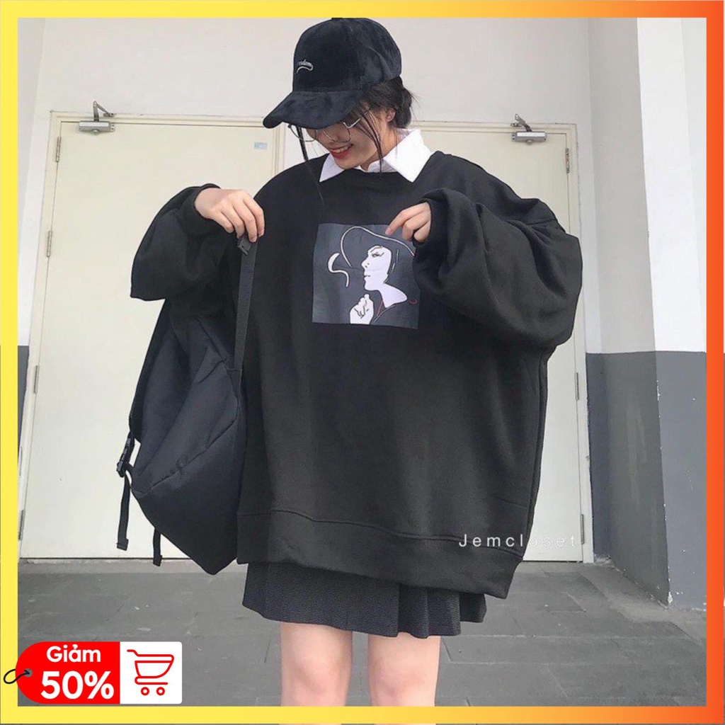 Áo hoodie nam nữ Unisex form rộng Khói Gintopp