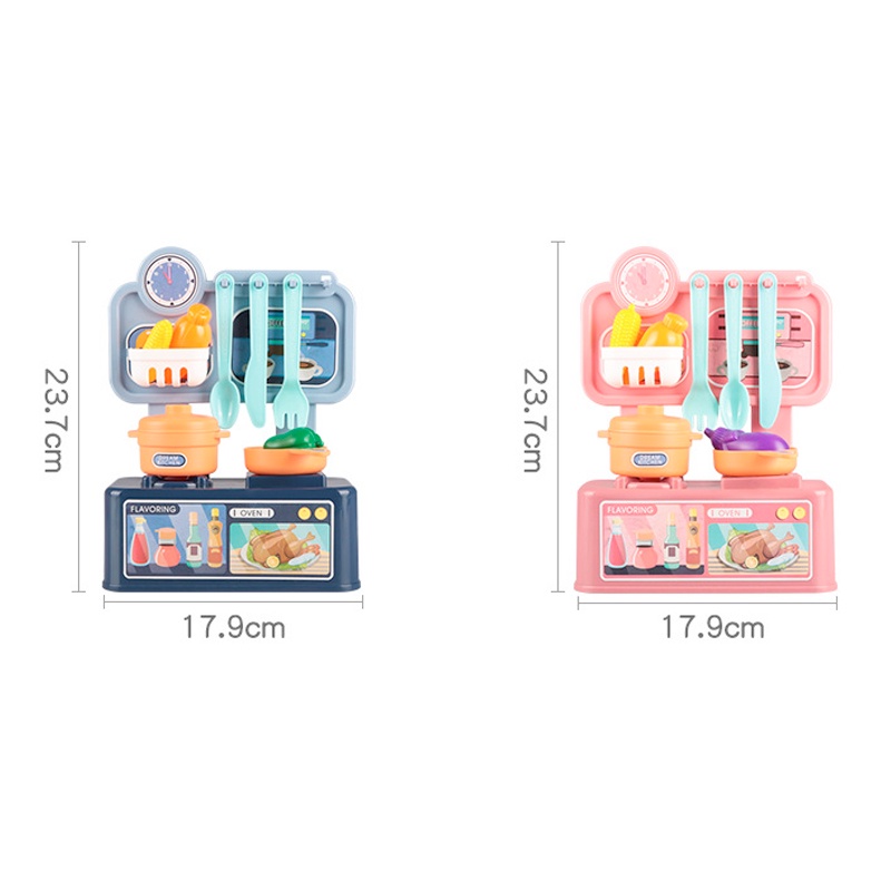 Bộ đồ chơi nhà bếp mô phỏng ZHAN QI TOYS đồ dùng nấu ăn