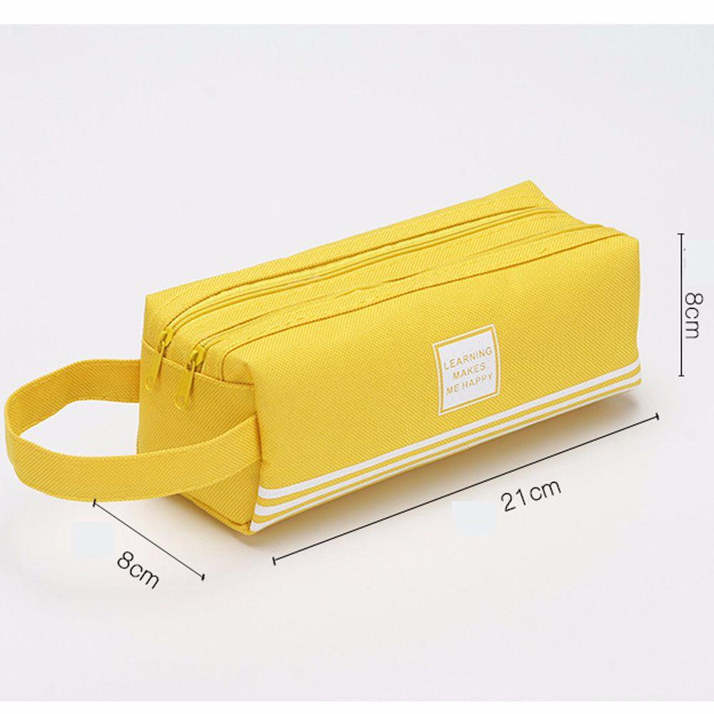 Túi Đựng Bút Cầm Tay Sức Chứa Lớn Màu Kẹo Dễ Thương Ốp