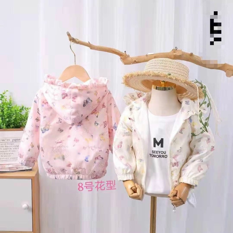 Áo khoác gió hàng quảng châu siêu mềm mướt tay 8-18kg