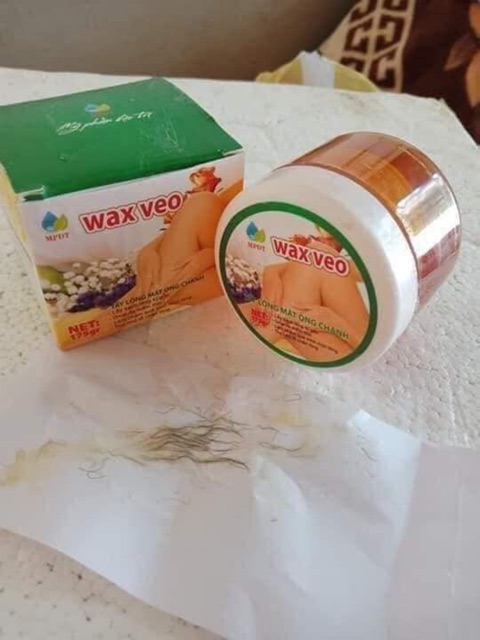 Combo Wax veo triệt lông vĩnh viễn