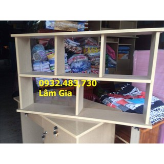 kệ sách treo tường ngang 80cm HCM