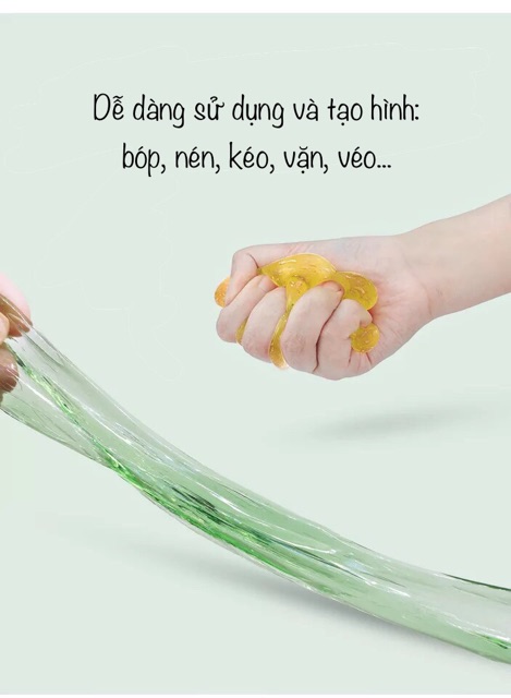 BỘ KHUÔN CHƠI SLIME 30 HŨ + 100 CHI TIẾT TRANG TRÍ