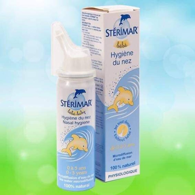 xịt muối biển sterimar