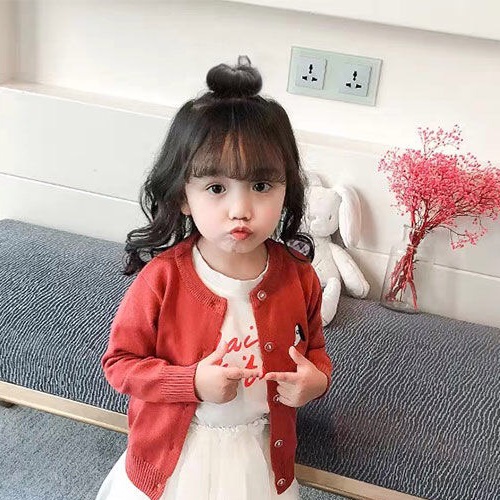 Kẹp Tóc Giả Đính Hoa Kiểu Hàn Quốc Dễ Thương Cho Bé Gái