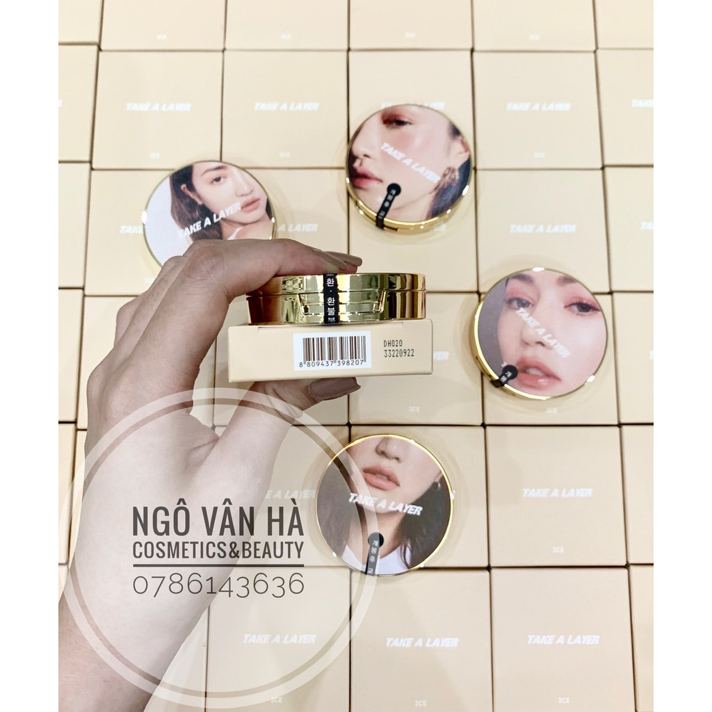 Kem má hồng-màu mắt-son đa năng 3CE TAKE A LAYER MULTI POT | BigBuy360 - bigbuy360.vn