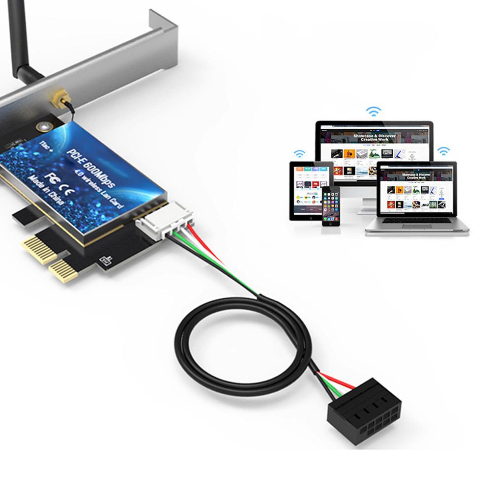 Bộ chuyển đổi Wi-Fi Bluetooth PCI Express 2.4GHz / 5.8Ghz Dual Band AC600 | BigBuy360 - bigbuy360.vn