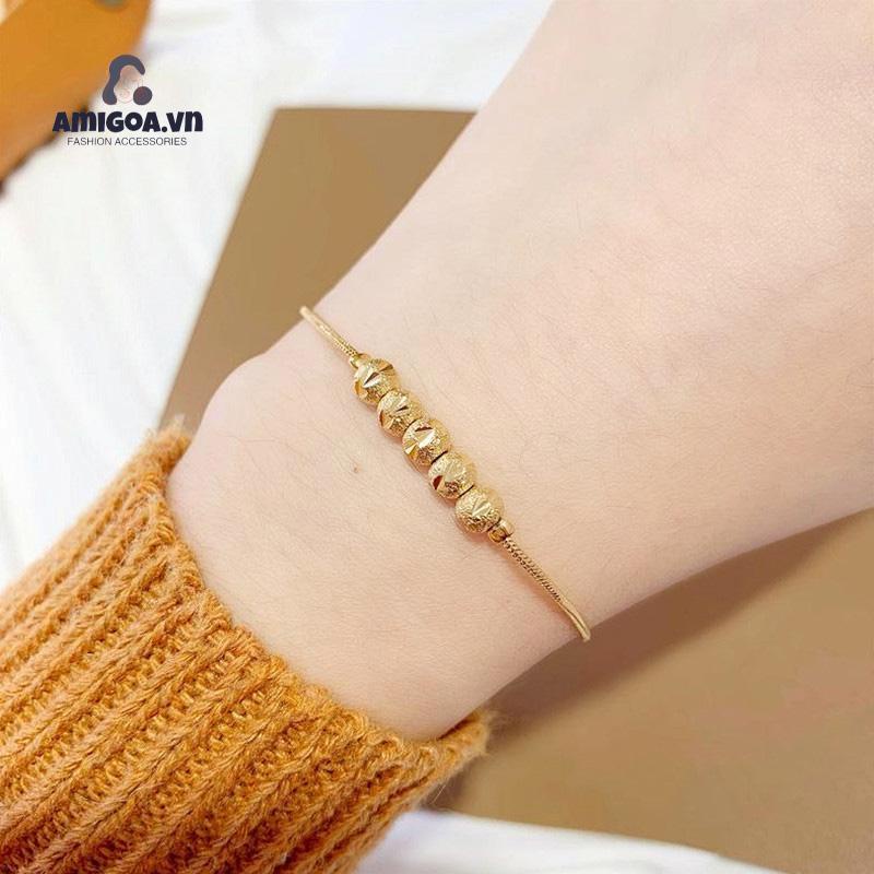 ✨✨Vòng Tay Năm Cánh Đơn Giản Không Phai Màu Cho Nữ