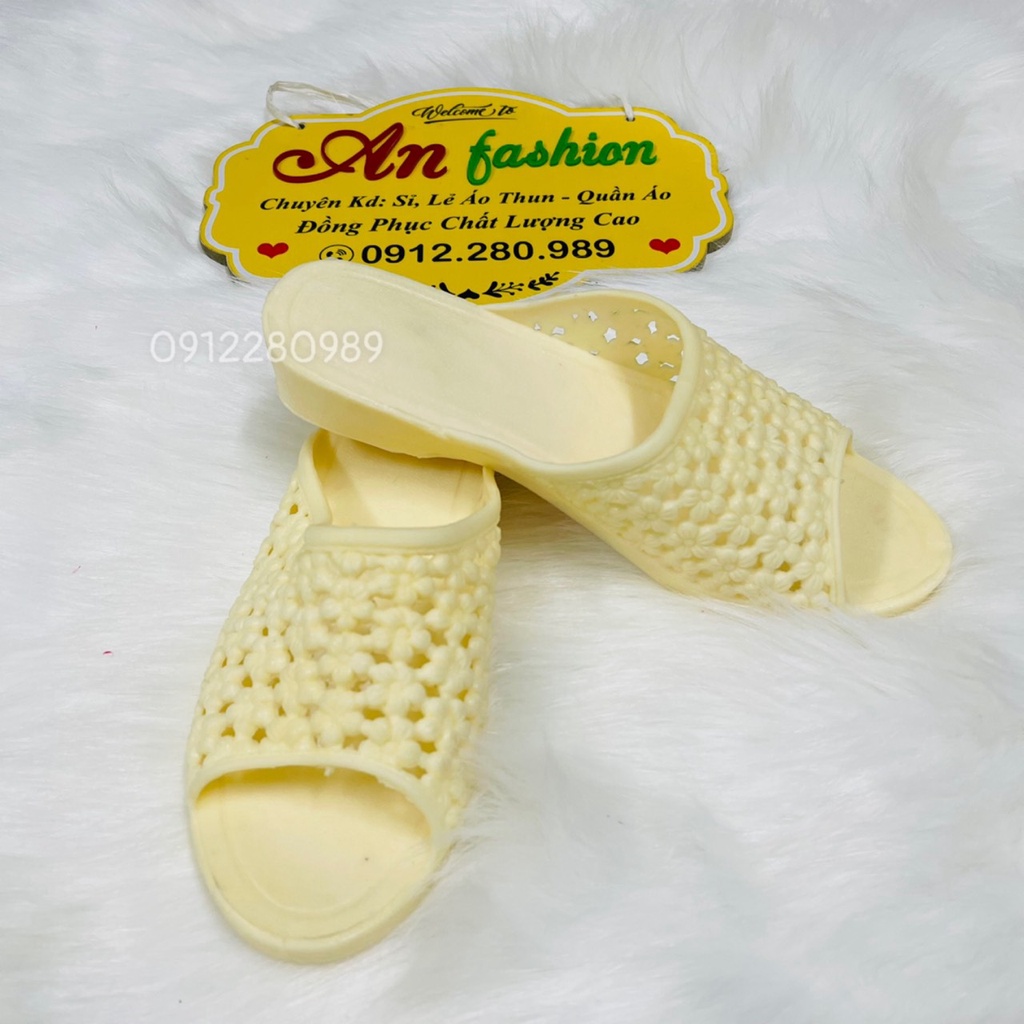 Dép nhựa Thái Hòa hàng tốt loại 1 bền đẹp đi mưa chắc chắn_ Hình chụp thật